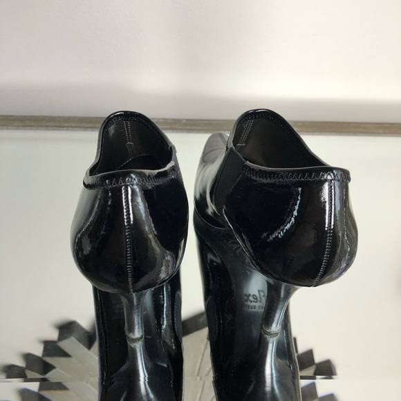 AK ANNE KLEIN PATENT ANKLE BOOTIES W/ iFLEX - Picture 3 of 8